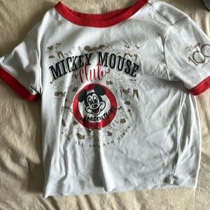 Mickey Mouse crop top